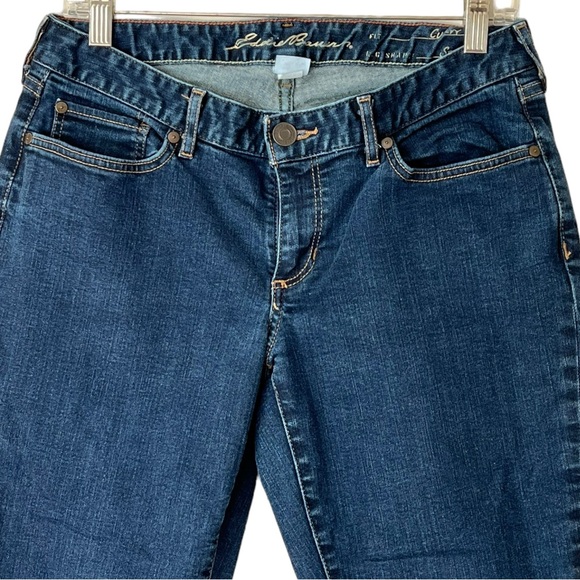 Eddie Bauer Curvy Straight Specially Dyed Petite Jeans Sz 10 P - Picture 3 of 8